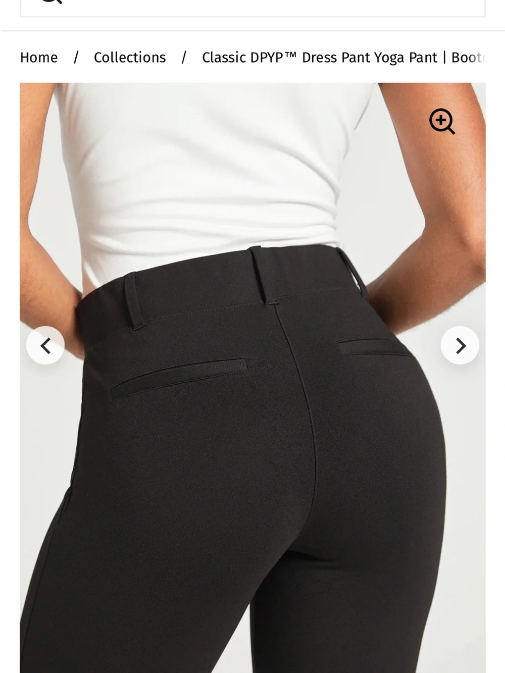 BetaBrand yoga Black Dress Pants bootcut 31” inseam NIP